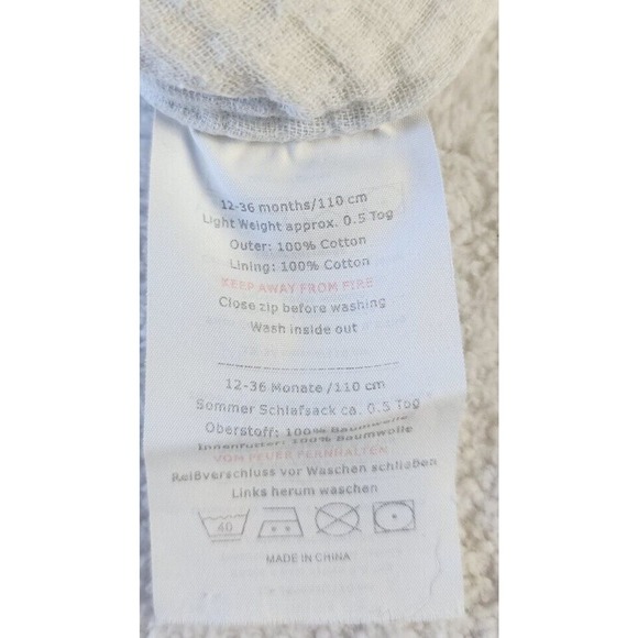 Slumbersac Schlummersack Wearable Baby Blanket sz 12 - 36 months Sleep Sack - Picture 14 of 15